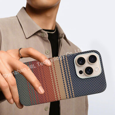 Настраиваемый Мобильный чехл из углеродного волокна с супертонким арамидным покрытием для iPhone 17 Pro