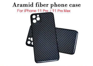 Полные случай iPhone волокна углерода случая Aramid iPhone 11 стиля защиты лоснистые Pro максимальный