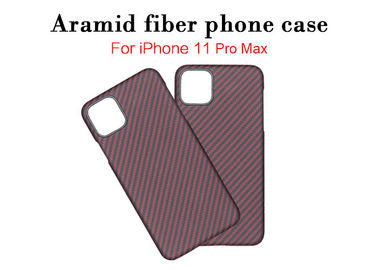 Сильные защитные случай телефона волокна углерода случая телефона Aramid iPhone 11 Pro максимальный
