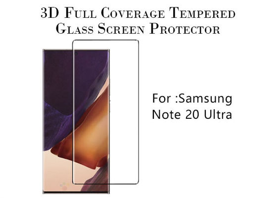 Анти- протектор экрана отпечатков пальцев 9H 99% закаленный прозрачностью