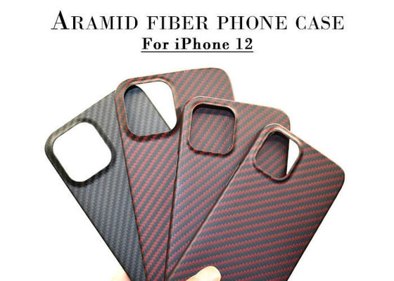 Случай телефона волокна Aramid углерода Eco дружелюбный ультра светлый на iPhone 12