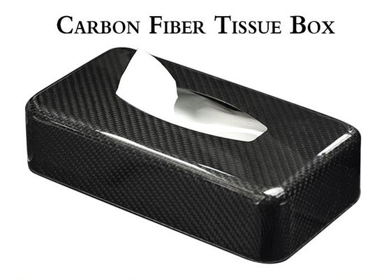 Противоокислительн 21*12*5.6cm лоснистая коробка ткани волокна углерода