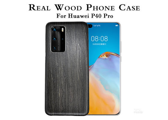Противоударный выгравированный деревянный случай телефона для Huawei P40 Pro