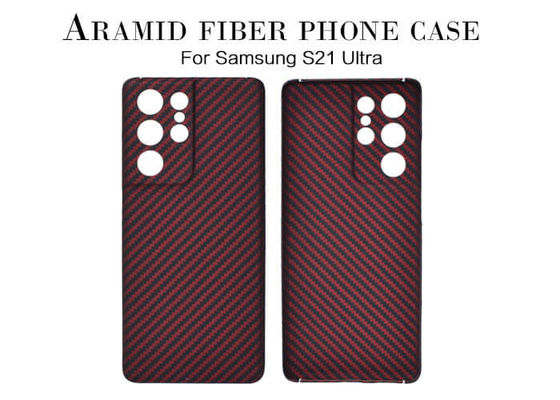 Крышка волокна Samsung 21 ультра Aramid предохранения от камеры