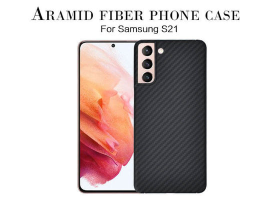 OEM случая телефона волокна Aramid дизайна кратера для Samsung S21
