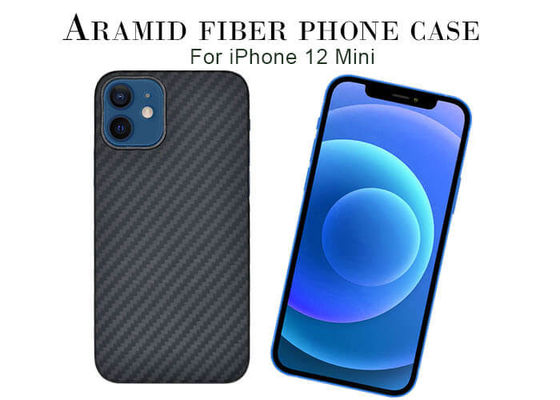 Случай Кевлара случая Aramid случая телефона волокна углерода iPhone 12 случая