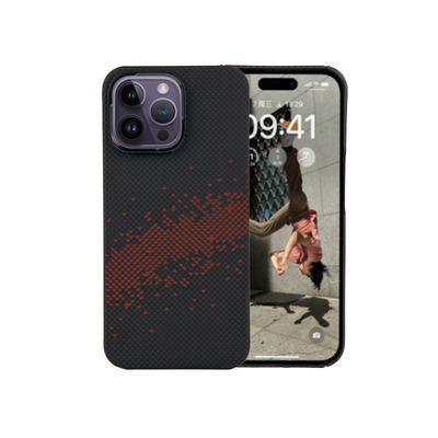 Ультратонкий магнитный чехол из арамидного углеродного волокна для iPhone 16 Pro Max