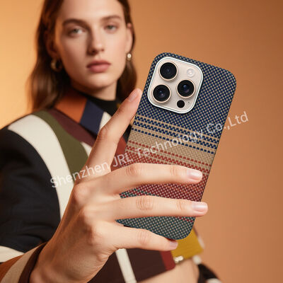 Настраиваемый Мобильный чехл из углеродного волокна с супертонким арамидным покрытием для iPhone 17 Pro