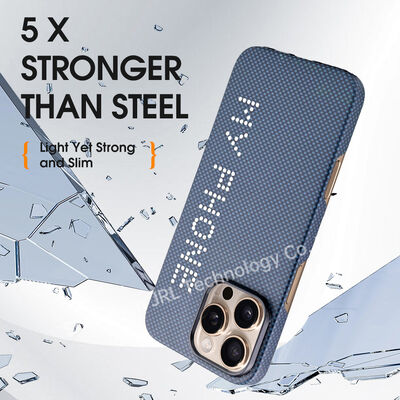 Glow In The Dark Super Light Мобильная крышка из углеродного волокна арамида для iPhone 17 Pro