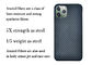 случая телефона волокна Aramid Twill iPhone 11 крышка Кевлара Pro штейнового мобильная