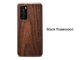 Случай телефона естественной царапины устойчивый выгравированный деревянный для Хуавай П40