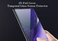 3D AGC закалило стеклянный протектор экрана на примечание 20 Samsung ультра