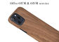 Износоустойчивый супер тонкий деревянный случай телефона на iPhone 12 Pro Макс