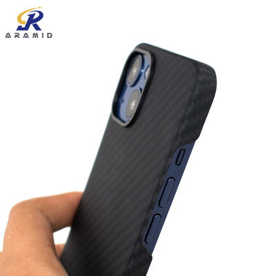 Случай телефона волокна Aramid iPhone 13 OEM магнитный с пластиковым дизайном кольца