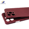 Красная противоударная крышка мобильного телефона случая волокна Aramid углерода на IPhone 13 Pro